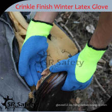 SRSAFETY Guantes de seguridad de 7 gauge acrílico pañal guantes de invierno guantes de seguridad con el uso en invierno